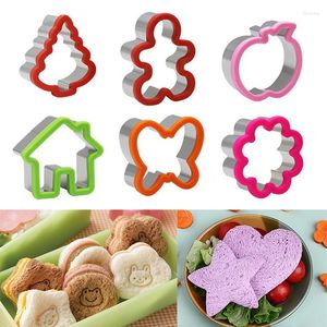 Stampi da forno 1PC Cookie Cutters Sandwich Strumenti di stampo in acciaio inossidabile di Natale