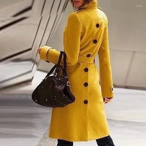 Frauen Trenchcoats Mode Langen Mantel Für Frauen Schönen Frühling Herbst frauen Mantel Weibliche Einreiher Trenchcoat Femme