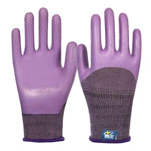 Xingyu hand protection excellent Naibao A698 semi dipped rubber durable wear-resistant anti-skid waterproof comfortable construction site protective gloves