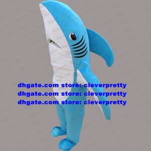 Niebieski rekin zabójca wieloryb Grampus Mascot Costume Adult Cartoon Postacie strój garnitur Sports Carnival Rutyna prasa