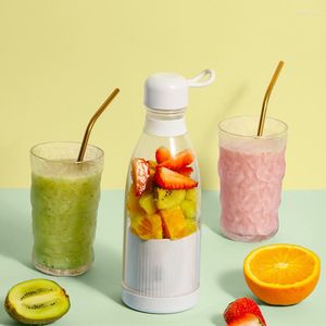 Juicers 8 Blad Portable Juicer Cup Fruit Juice Automatisk liten Electric Smoothie Blender Ice Crushcup Food Processor