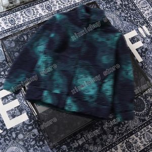 xinxinbuy Men designer Coat Jacket fleece puffer Gradient camouflage Letter print cotton long sleeve women blue green Black white khaki M-2XL