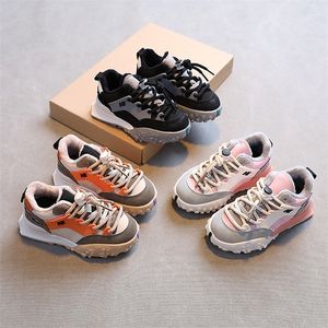 Fallwinter Girls 'Old Shoes Castual Children Sports 221109를위한 스니커즈 소년 스니커즈 221109