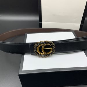 designer belt Luxurys belts Solid color for women men Simple and elegant Unique Pin needle Buckle Beltss Double-sided design Width 3.5 cm size 105-125cm fashion good