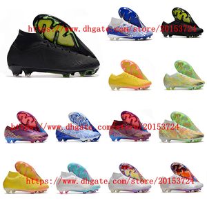 2022 mens boys soccer shoes Zoomes Mercurial Superfly IX Elite FG cleats botas de futbol football boots women laday sneakers Training size 35-45