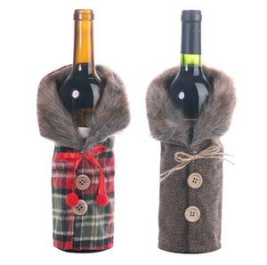 2023 Рождественские сумки для вина Пятельская крышка для бутылки упаковки пакет мешки с шампанским