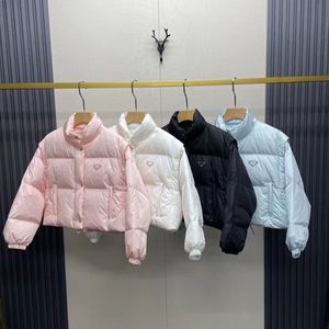 Piumino invernale da donna con maniche riflettenti moda giacche invernali staccabili cappotti da donna stampati con lettere soprabito streetwear