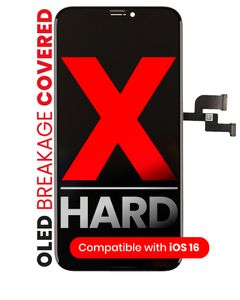 Per iPhone X Pannello display LCD Touch Screen Digitizer Assembly Sostituzione GX Hard OLED