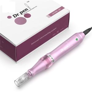 Kits de armas de tatuagem Dr Pen Ultima M7 com 10 peças agulhas profissionais Derma Nanoneedles máquina de tatuagem mesoterapia plug in ferramentas modelo 221110