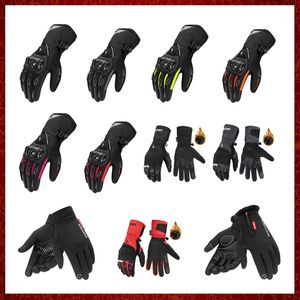 HMCLUB Unisex Motorcycle Gloves Waterproof Touch Screen Bike Gloves Windproof Protective Winter Gear