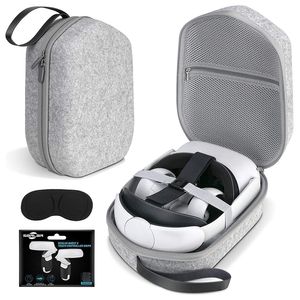 VR AR Accessorise VR Accessories For Oculus Quest 2 VR Headset Travel Carrying Case For Oculus Quest 2 Protective Bag Hard Storage Box For Travel 221107