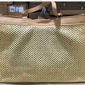 Einkaufstaschen Schulter Mode Luxus Designer Marke Woven Stroh Tasche Frauen Handtasche Super Große Größe Tote Weibliche Shopper Sommer Strand arbeit Kupplung