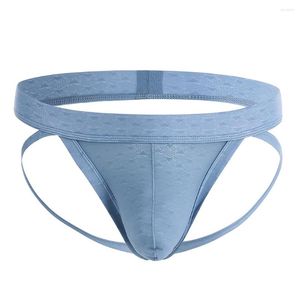 Underpants Men's Underwear Brief Sexy Low Rise Jock Strap Briefs Thong T-Back G-String Lingerie Breathable Male Comfortable Gay