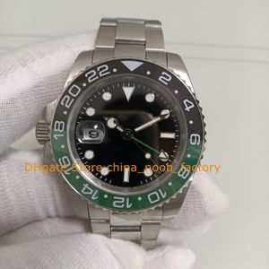 2 styl nowy model w pudełku zegarki męskie czarne 40mm ceramiczna ramka szkiełka zegarka ze stali nierdzewnej zielony bransoletka na prawą rękę automatyczny mechaniczny męski zegarek sportowy