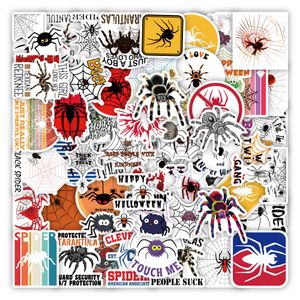 Pack of 60Pcs The Spider Stickers No-Duplicate Waterproof Vinyl Sticker for Luggage Skateboard Notebook Water Bottle Car Decals