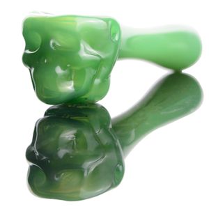 Tubos coloridos de cachimbo de vidro fumante Tubos de tubos de água de água de óleos Pipes de queimador de óleo Mini Acessórios para fumantes Hand Recycler Oil Buner Herb Bowl