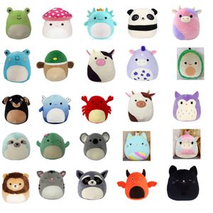 20cm Squish Mallo Peluş Oyuncaklar Kawaii Kuş Dinozor Kurbağa Yavru İnek Panda Dolgulu Hayvan Bebek Bebekleri Yumuşak Peluş Yastığı Çocuk Hediyesi