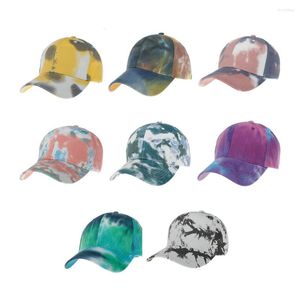 Party Supplies Hat Unisex Four Seasons Universal Fashion Tie Dye Outdoor Tide Cap Sun Baseball