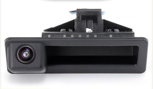 Fahrzeug HD AHD 1080P Fisheye Objektiv Auto Reverse Backup Stamm Griff Kamera Für BMW 3 Serie 5 Serie x5 X6 E39 E60 E70 E82 E90