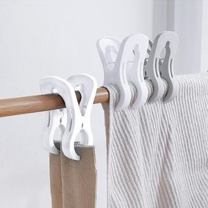 Clothing Storage Large Plastic Clothes Pegs Portable Bedroom Balcony Clothespin Quilt Clips Laundry Folder Household Organizer Supplies
