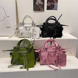 Bags trend personality mother and child bag 2023 summer new Su sling one shoulder women's Bag Messenger texture small square Purse