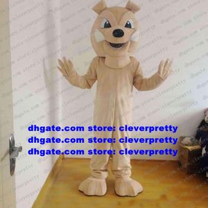 Brown Bulldog Dogs Mascot Costume Pitbull Bull Dog Bala Dog Barra Adult Character Open A Business Promotional Items zx1297