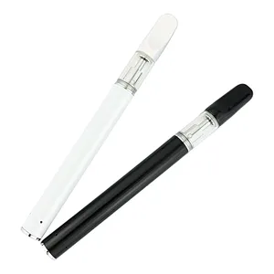 Vape Pen 0,5 ml Tank E-Zigarette Keramikkern-Verdampfer klassische Keramik-Tropfspitze 400 mAh knopfloser Akku Dampfstifte