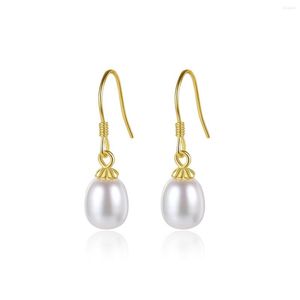 Pendientes de tachuelas Hook Hook Pearl Style Glam Fashion Good Jewerly For Women 2022 Regalo en 925 Sterling Silver Super Deal
