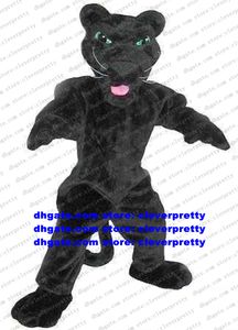 Black Panther Leopard Pard Maskottchen Kostüm Erwachsene Cartoon Charakter Outfit Anzug Musical Pantomime Kindergarten Pet Shop zx733