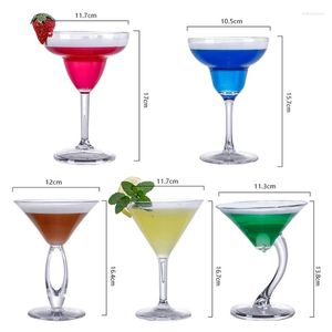 Wine Glasses Creative Acrylic Cocktail Glass Personalized Material Bar Martini Margarita Champagne