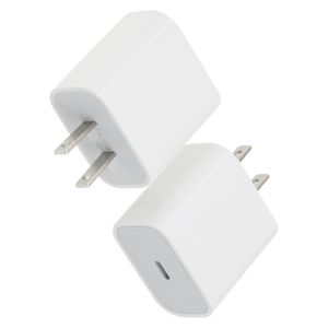 20W Fast Charger Type C PD Power Adapter US Plug Home Wall Chargers Charging For Xiaomi Huawei Samsung Cell Phones