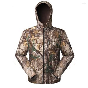 Jackets de caça 2022 Proférico e traje de selva à prova d'água Bionic Camouflage Geely