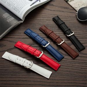 Watch Bands Genuine Leather Strap 12mm 13mm 14mm 15mm 16mm 17mm 18mm 19mm 20m 21mm 22mm 23mm 24mm General Band