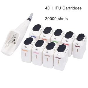Bantmaskinstillbehör 3D 4D HIFU -patron 20000 Skott Ersättningspatroner av HIFU -utrustning för rynkningsborttagning Anti åldrande behandling