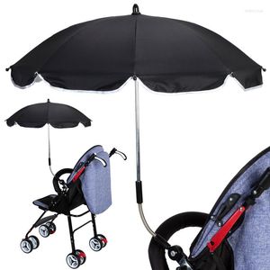 Stroller Parts UV Protection Rainproof Baby Infant Cover Umbrella Can Be Bent Freely Does Not Rust Universal Accessories