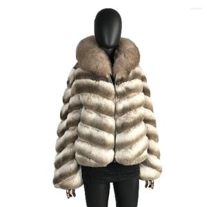 Cappotto invernale in pelliccia da donna con collo della giacca con cappuccio 2022 Capispalla caldo moda donna