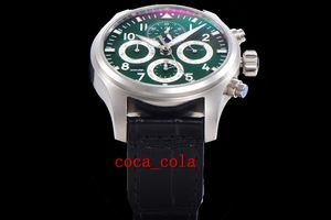 V9 Factory IW392202 Watch 42 mm Perpetual Calendar Chronograph Cal.9630 OVEMENT MECHANICAL AUTOMATYCZNE WRISTWATCHES 332