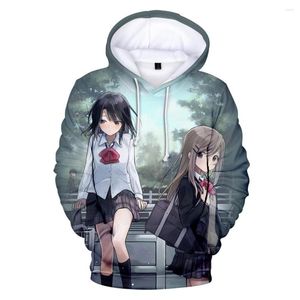 Hoodies masculino Cosplay Anime Adachi para Shimamura 3D Swewels Principados Meninos/Meninas Sorto Adulto Pullovers Casuais Tops