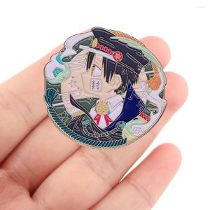 Brooches DZ1551 Anime Figures Creativity Enamel Pins Badge For Backpack Collar Lapel Pin Hat Jewelry Birthday Gifts Friends