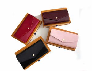 Clutch Bags hot Fashion Designers Zippy WALLET Luxury Mens Women Wallets trendy Patent Leather Monograms Classic Coin Purse Card Holdertrendy colors