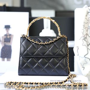 10A Mirror quality Luxury designer Women Cross Body Bags Designer Clutch With Chain Bag Mini Handbag WithBox C126