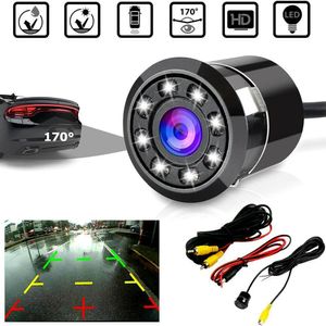 8 LED Auto Rückansicht Reverse Kamera Für Parkplatz 170 Kamera Nacht Cam Kit Wasserdichte Auto Zubehör für Parkplatz kamera