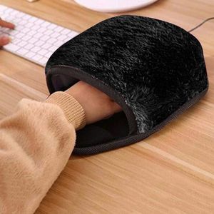 Andere Schreibtischzubehör USB beheiztem Maus -Pad -Pad -Matte Hand wärmer mit Armbandwinter Warm Winter Port FDH 221111