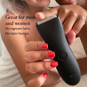 Hair Trimmer Electr Shaver Electric Body Pubic Waterproof Wet Dry Clippers Ultimate Male Hygiene Razor Painlessly Remove 221110