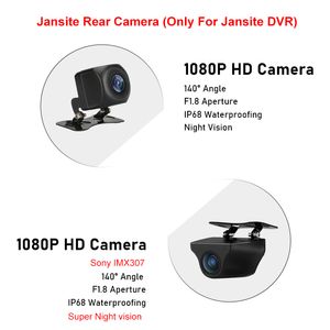 Telecamera posteriore HD Telecamera per visione notturna Solo per jansite Car DVR Wide Rearview Stream Media Dash Cam