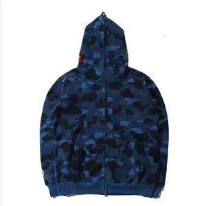 Bluza z kapturem rekinów męskie bluzy sportowe płaszcz jogger pullover polar bluza Załóż ptak Hip Hop Bluza z kapturem mężczyzn Camuflaże