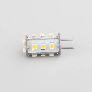 GY6.35 G6.35 1W 15LED 3528SMD Bulb Lamp 12VDC Dimmable 360degree Illumination Slim Boby Commercial Engineering 5pcs/lot