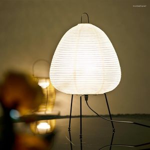 Tischlampen im japanischen Stil, kreativ, einfach, Gästezimmer, Nachttisch, Wohnzimmer, Dekoration, Schreibtischlampe, Design, Sinn für Tee, Studie