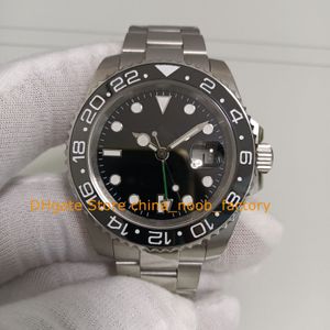 13 modelo na caixa relógio automático masculino 40 mm moldura de cerâmica mostrador preto pulseira de aço inoxidável fecho dobrável relógios esportivos mecânicos masculinos