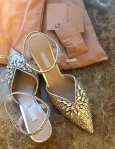Элегантные бренды сандалии металлическая ткань открытая каблука женская туфли для шпильки